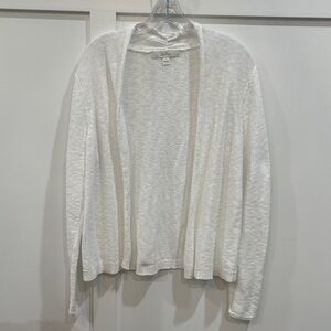 Lilly Pulitzer Cream Open-Front Cardigan